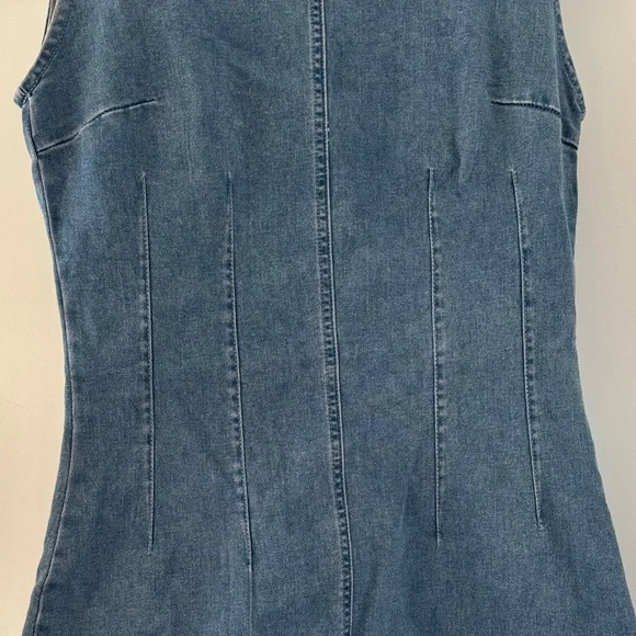 Denim Mini Dress - Picture 2 of 3
